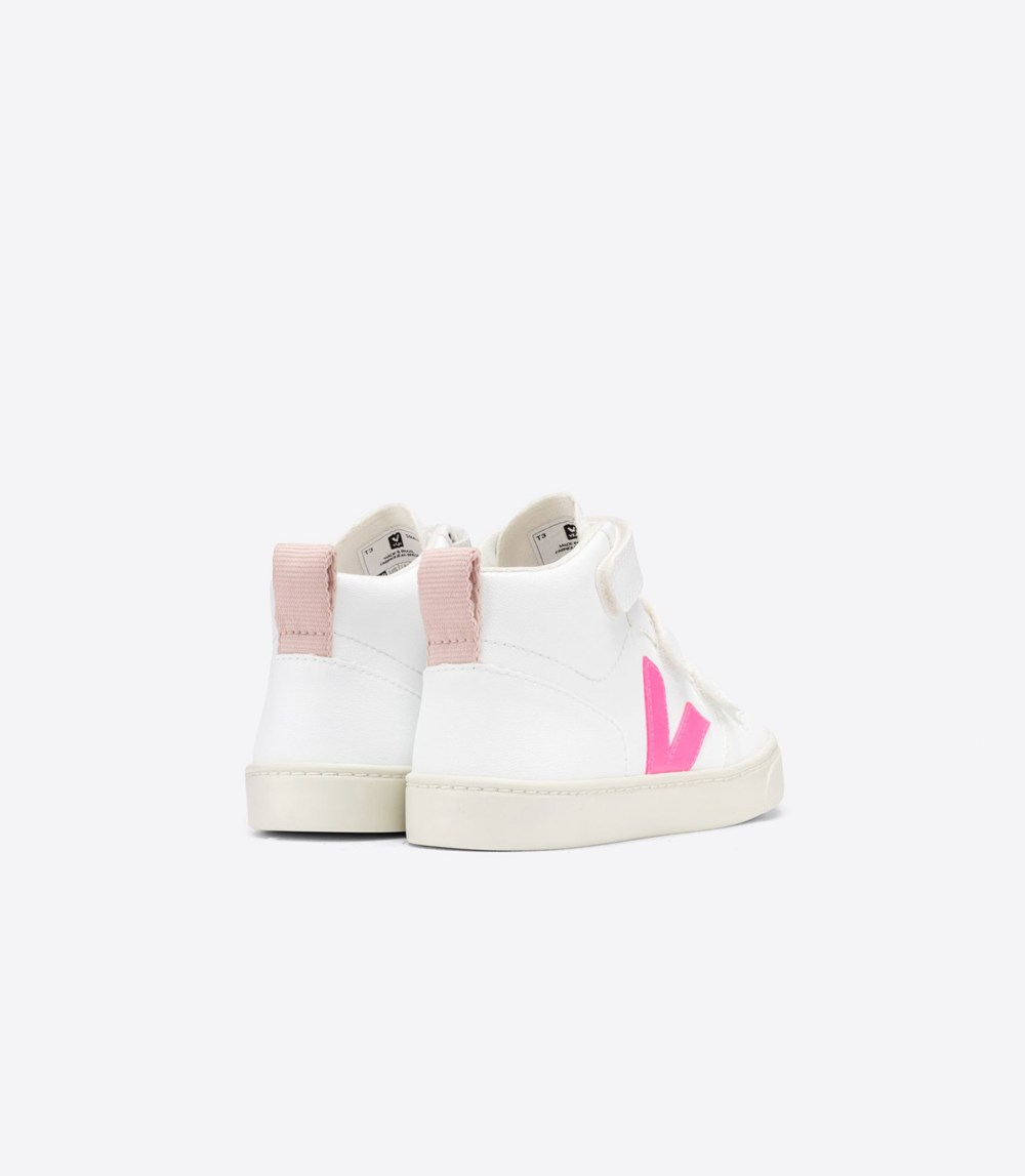 Veja Sneakers Kids - V-10 Mid Cwl - White - 5842GLZHE